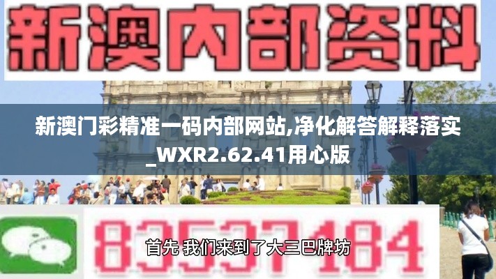 新澳門彩精準一碼內部網站,凈化解答解釋落實_WXR2.62.41用心版