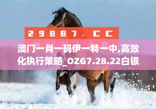 澳門一肖一碼伊一特一中,高效化執(zhí)行策略_OZG7.28.22白銀版