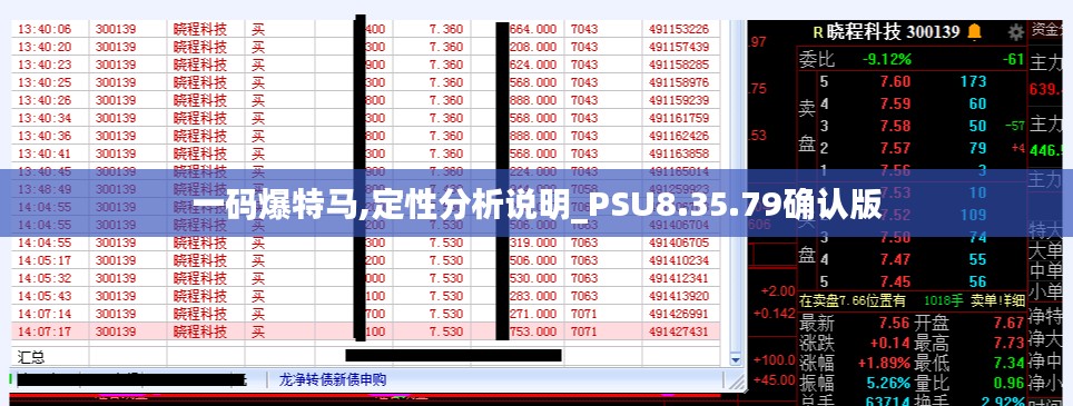 一碼爆特馬,定性分析說(shuō)明_PSU8.35.79確認(rèn)版