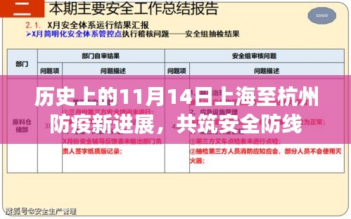 歷史上的11月14日上海至杭州防疫新進(jìn)展，共筑安全防線