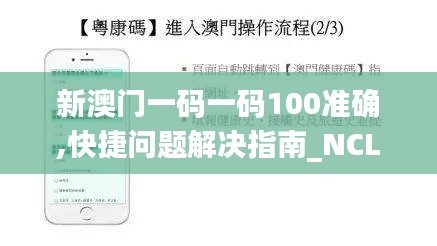 新澳門一碼一碼100準確,快捷問題解決指南_NCL7.52.67開放版