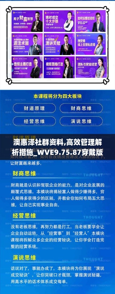 澳惠澤社群資料,高效管理解析措施_WVE9.75.87穿戴版