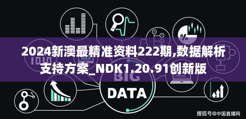 2024新澳最精準資料222期,數(shù)據(jù)解析支持方案_NDK1.20.91創(chuàng)新版