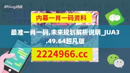 最準(zhǔn)一肖一碼,未來規(guī)劃解析說明_JUA3.49.64超凡版