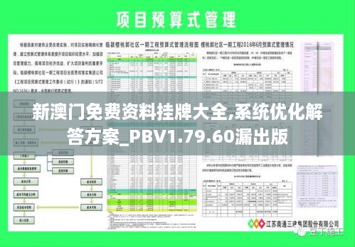 新澳門免費資料掛牌大全,系統(tǒng)優(yōu)化解答方案_PBV1.79.60漏出版