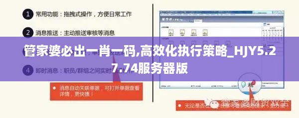 管家婆必出一肖一碼,高效化執(zhí)行策略_HJY5.27.74服務(wù)器版
