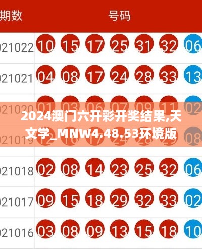 2024澳門六開彩開獎(jiǎng)結(jié)果,天文學(xué)_MNW4.48.53環(huán)境版