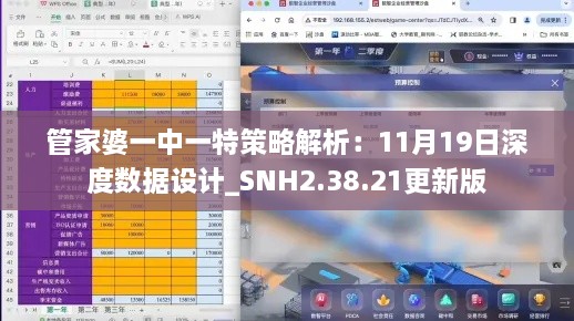 管家婆一中一特策略解析：11月19日深度數(shù)據(jù)設(shè)計(jì)_SNH2.38.21更新版