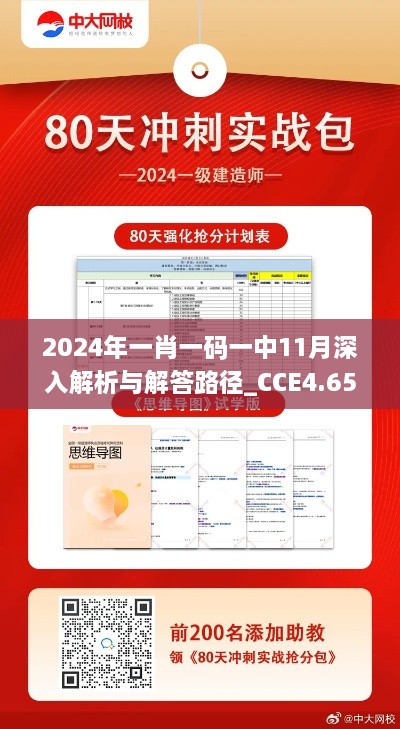 2024年一肖一碼一中11月深入解析與解答路徑_CCE4.65.51演講版