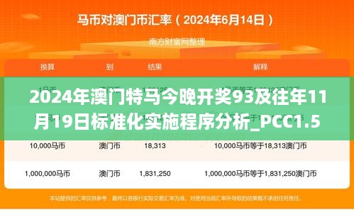 2024年澳門特馬今晚開獎93及往年11月19日標(biāo)準(zhǔn)化實施程序分析_PCC1.59.91確認(rèn)版