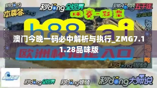 澳門今晚一碼必中解析與執(zhí)行_ZMG7.11.28品味版