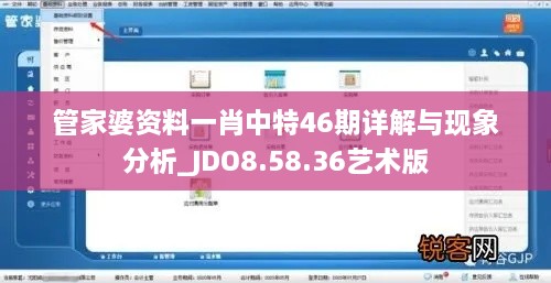 管家婆資料一肖中特46期詳解與現(xiàn)象分析_JDO8.58.36藝術版