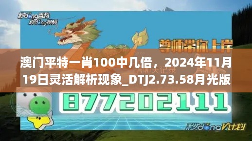 澳門平特一肖100中幾倍，2024年11月19日靈活解析現(xiàn)象_DTJ2.73.58月光版