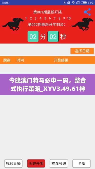 今晚澳門特馬必中一碼，整合式執(zhí)行策略_XYV3.49.61神器版