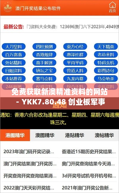 免費獲取新澳精準(zhǔn)資料的網(wǎng)站 - YKK7.80.48 創(chuàng)業(yè)板軍事學(xué)