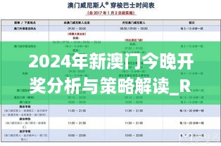 2024年新澳門今晚開獎(jiǎng)分析與策略解讀_RRW6.60.91方案版