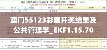 澳門55123彩票開獎結(jié)果及公共管理學(xué)_EKF1.15.70精選版