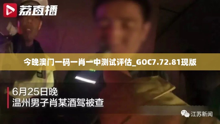 今晚澳門一碼一肖一中測試評估_GOC7.72.81現(xiàn)版