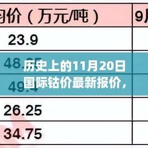 特別日子揭秘，鈷價(jià)背后的故事，11月20日國際鈷價(jià)最新動(dòng)態(tài)