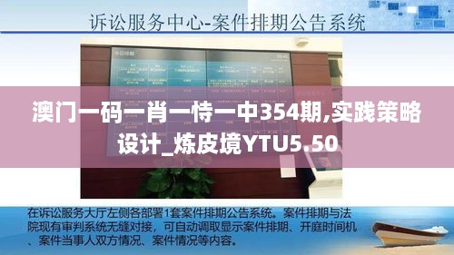 澳門一碼一肖一恃一中354期,實踐策略設(shè)計_煉皮境YTU5.50
