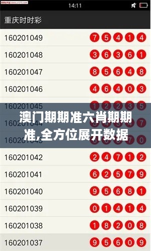 澳門期期準(zhǔn)六肖期期準(zhǔn),全方位展開數(shù)據(jù)規(guī)劃_PJU2.40