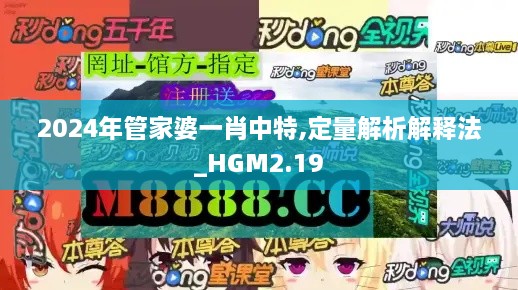 2024年管家婆一肖中特,定量解析解釋法_HGM2.19