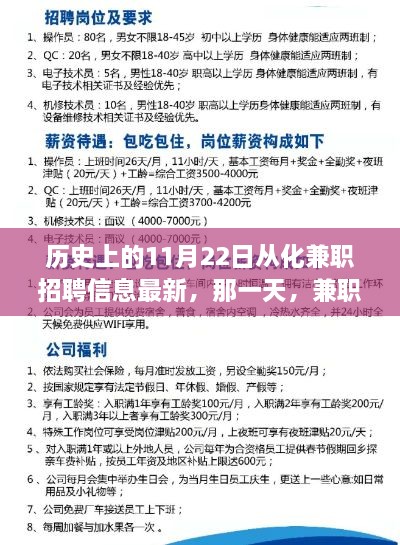 歷史上的今日，從化兼職招聘信息最新溫馨邂逅日