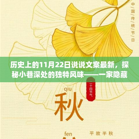 探秘歷史寶藏，一家隱藏在小巷深處的獨(dú)特風(fēng)味小店——?dú)v史上的11月22日最新揭秘文案