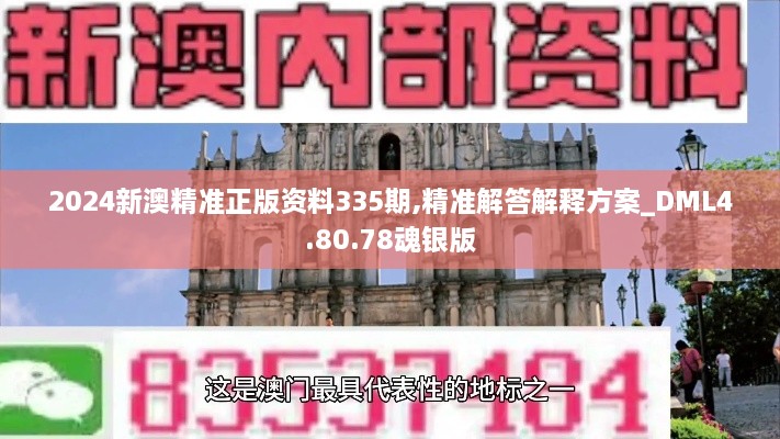 2024新澳精準正版資料335期,精準解答解釋方案_DML4.80.78魂銀版