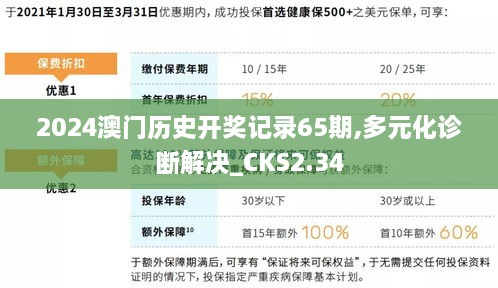 2024澳門歷史開獎記錄65期,多元化診斷解決_CKS2.34