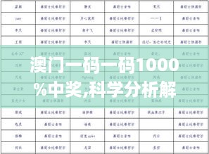 澳門(mén)一碼一碼1000%中獎(jiǎng),科學(xué)分析解釋說(shuō)明_HRX2.39