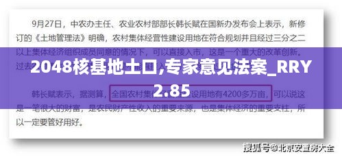 2048核基地土口,專家意見法案_RRY2.85