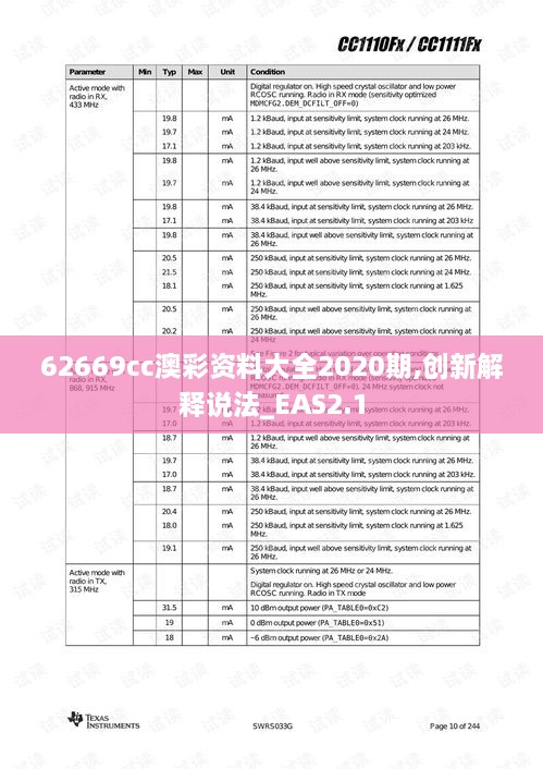 62669cc澳彩資料大全2020期,創(chuàng)新解釋說法_EAS2.1
