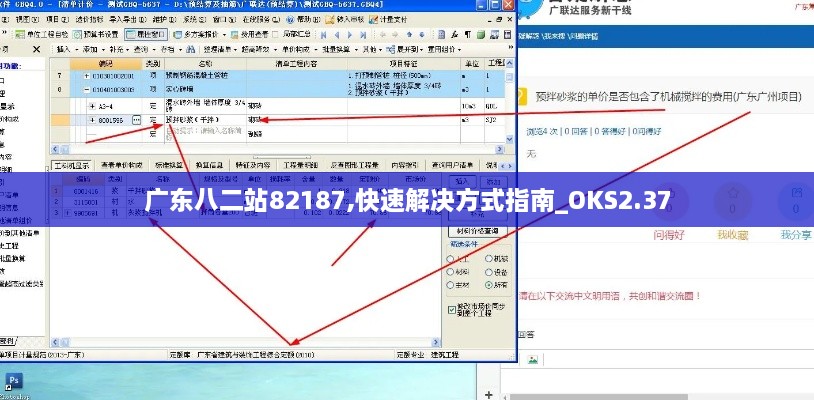 廣東八二站82187,快速解決方式指南_OKS2.37