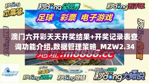 澳門六開彩天天開獎結(jié)果+開獎記錄表查詢功能介紹,數(shù)據(jù)管理策略_MZW2.34