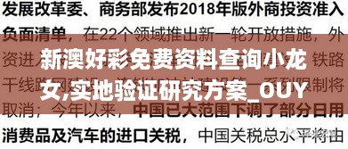 新澳好彩免費(fèi)資料查詢小龍女,實(shí)地驗(yàn)證研究方案_OUY2.34