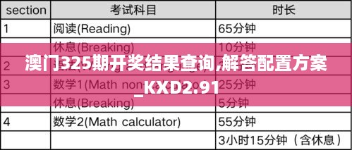 澳門325期開獎(jiǎng)結(jié)果查詢,解答配置方案_KXD2.91