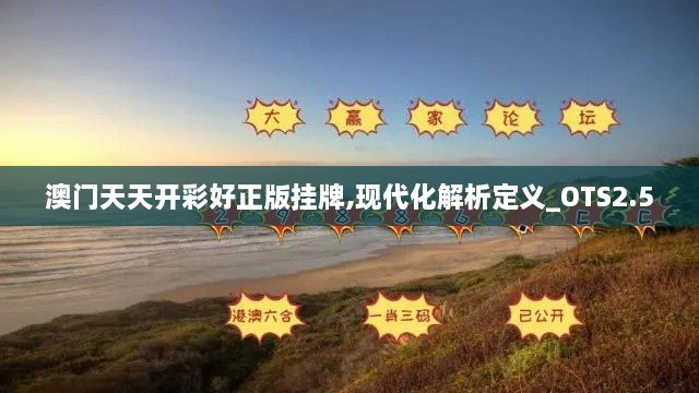 澳門天天開彩好正版掛牌,現(xiàn)代化解析定義_OTS2.5