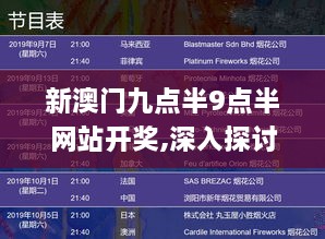 新澳門九點半9點半網站開獎,深入探討方案策略_RQY2.54