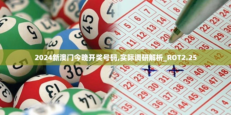 2024新澳門今晚開獎(jiǎng)號(hào)碼,實(shí)際調(diào)研解析_ROT2.25