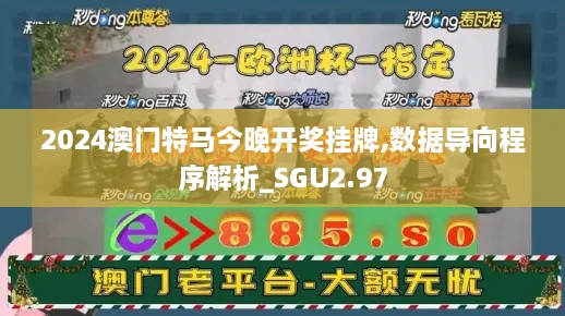 2024澳門特馬今晚開獎(jiǎng)掛牌,數(shù)據(jù)導(dǎo)向程序解析_SGU2.97
