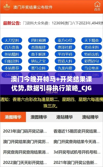 澳門今晚開特馬+開獎結(jié)果課優(yōu)勢,數(shù)據(jù)引導執(zhí)行策略_CJG2.58