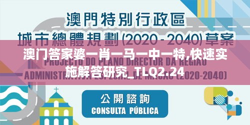 澳門答家婆一肖一馬一中一特,快速實施解答研究_TLQ2.24