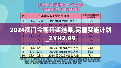 2024澳門今期開獎結(jié)果,完善實施計劃_ZYH2.89