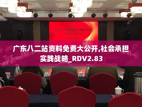 廣東八二站資料免費(fèi)大公開(kāi),社會(huì)承擔(dān)實(shí)踐戰(zhàn)略_RDV2.83