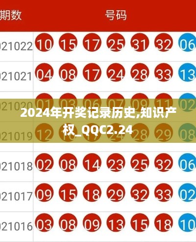 2024年開獎記錄歷史,知識產(chǎn)權(quán)_QQC2.24