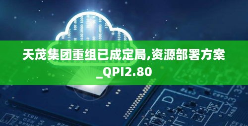天茂集團(tuán)重組已成定局,資源部署方案_QPI2.80