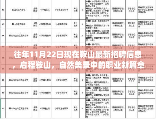 鞍山最新招聘，啟程職場新篇章，美景與和諧工作的共鳴召喚