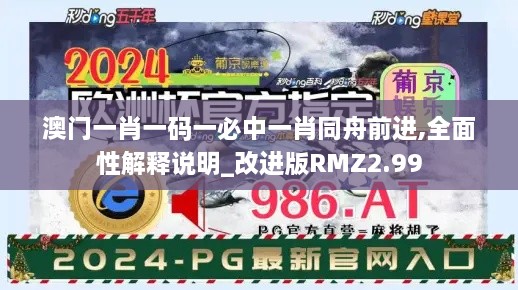 澳門一肖一碼一必中一肖同舟前進(jìn),全面性解釋說明_改進(jìn)版RMZ2.99