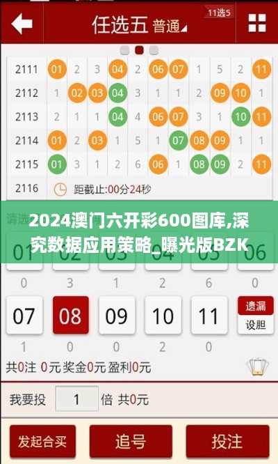2024澳門六開彩600圖庫,深究數(shù)據(jù)應(yīng)用策略_曝光版BZK2.40